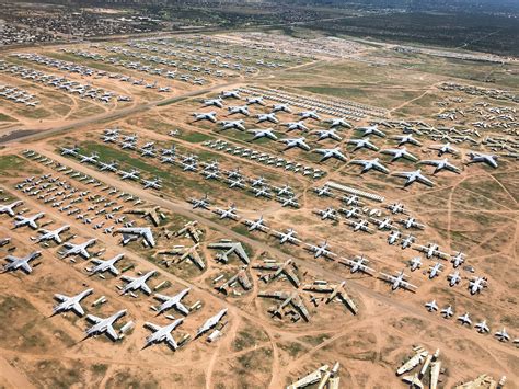 davis monthan air force boneyard.